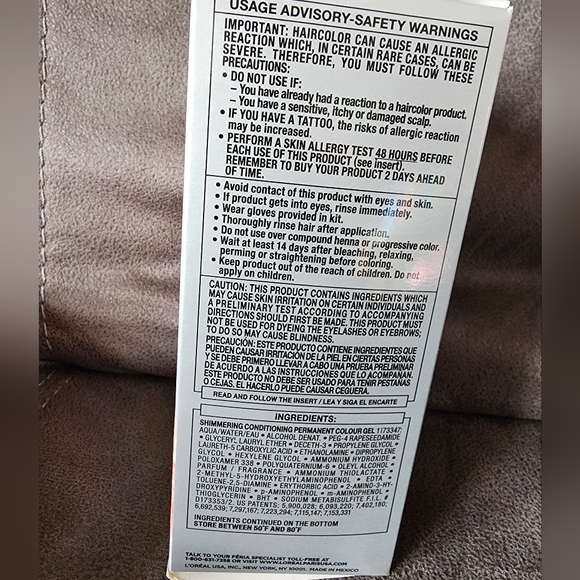 L'Oreal Paris Feria Multi-Faceted Shimmering Rose Gold Medium Iridescent Blonde - Picture 3 of 7